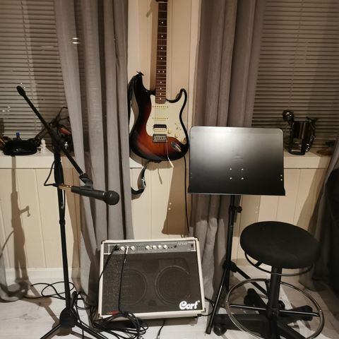 Fender stratocaster usa 2017 mod