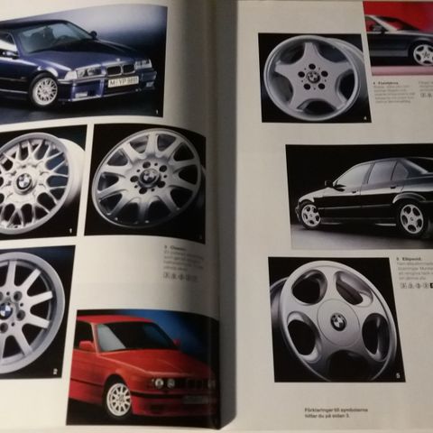 1996 BMW Orginalt Tilbehør -brosjyre.