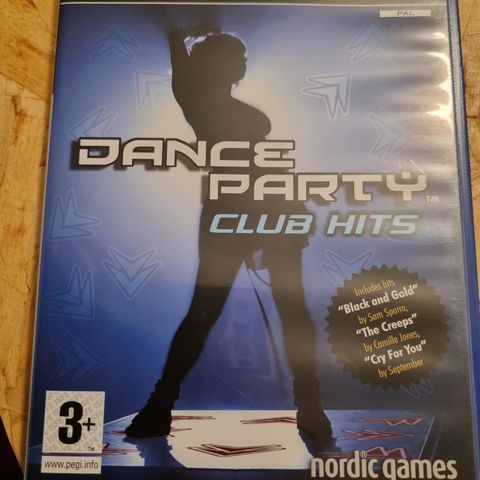 (Kan fås gratis) Strøkent PS2 Dance Party Club Hits