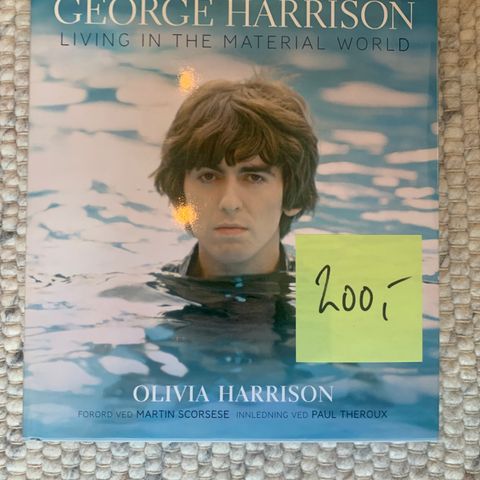 George Harrison -Living in the Material World bok