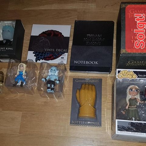 Game of Thrones samling selges!!