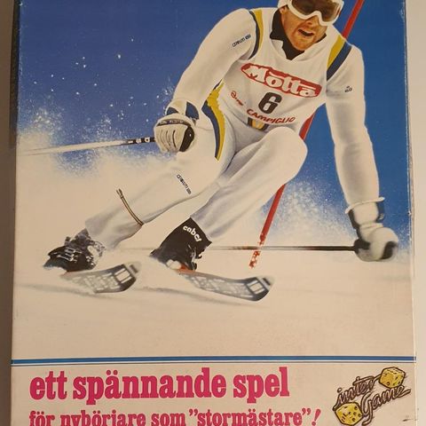 Brettspillet "Ingemar Stenmark slalom cup"