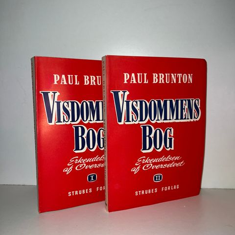 Visdommens bog. Erkendelsen af Overselvet I-II - Paul Brunton. 1958