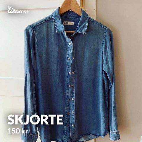 Jeans skjorte