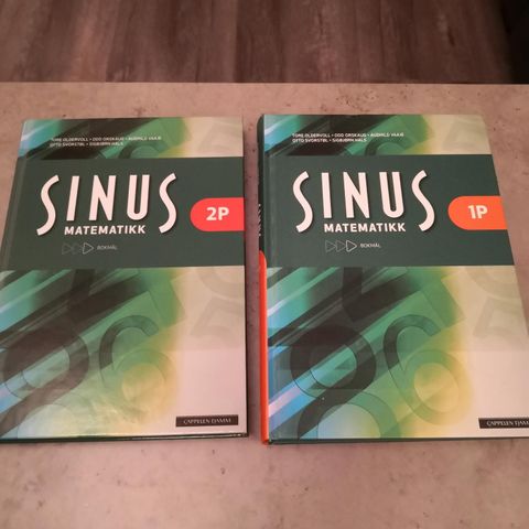 Sinus matematikk 1P og 2P