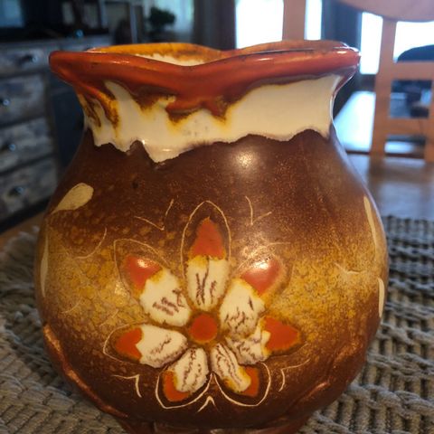 Gamel vase. Stor og fin.Villeroy@ Boch  Torgan