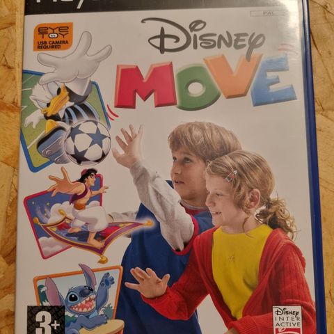 Strøkent PS2 Disney Move