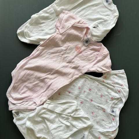 Bodyer fra Petit Bateau. Str. 60, 74 og 94