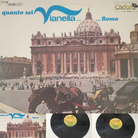 VINTAGE/RETRO LP-VINYL "QUANTO SEI VIANELLA ROMA 1977"