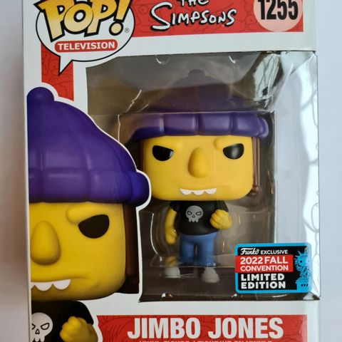 Funko Pop! Jimbo Jones ( Fall Convention 2022) | Simpsons (1255)