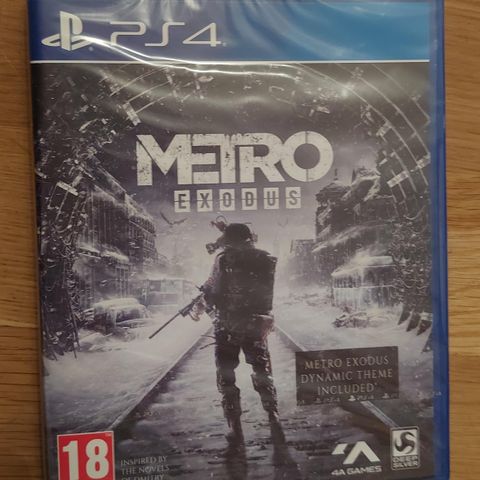 Metro Exodus ps4 spill selges!