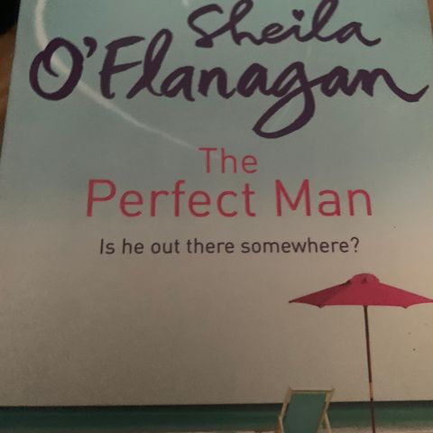 Sheila O Flanagan sin bok The Perfect Man til salgs.