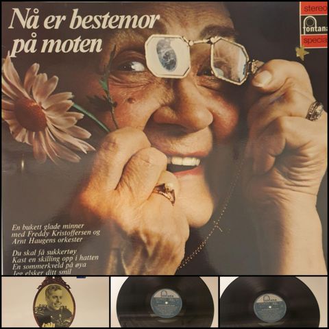 VINTAGE/RETRO LP-VINYL "NÅ ER BESTEMOR PÅ MOTEN 1972 "