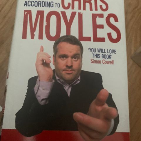 Chris Moyles sin bok. The storey about a man and his mouth til salgs.