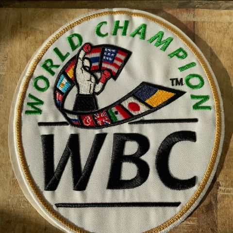 WBC World Boxing Council Champions Patch ORIGINAL!