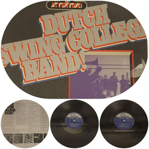 VINTAGE/RETRO LP-VINYL "ATTENTION! DUTCH SWING COLLEGE THE BAND 1974"