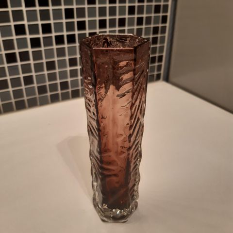 Japansk glassvase 1970