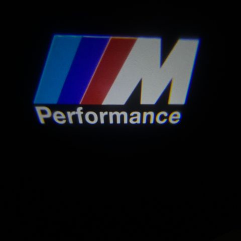 BMW Dørlys med M Performance logo