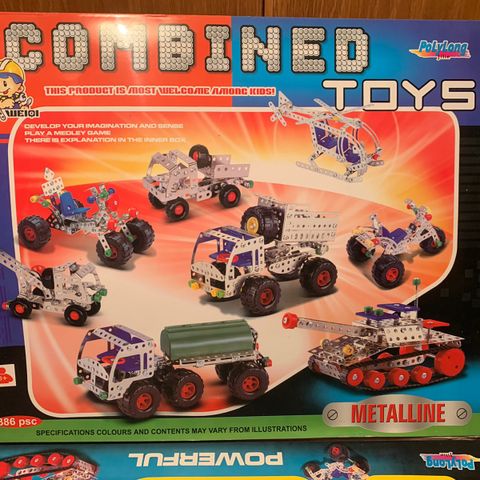 Combined toys alder 3+