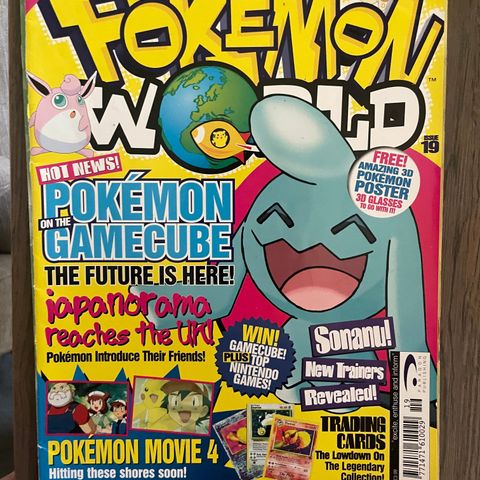 Pokemon World (100% Unofficial) Magasin / blad på engelsk fra 2000/2001