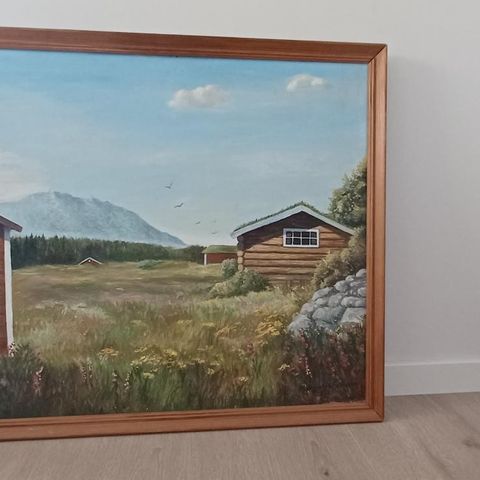 Maleri av Margrethe Fjelltvedt