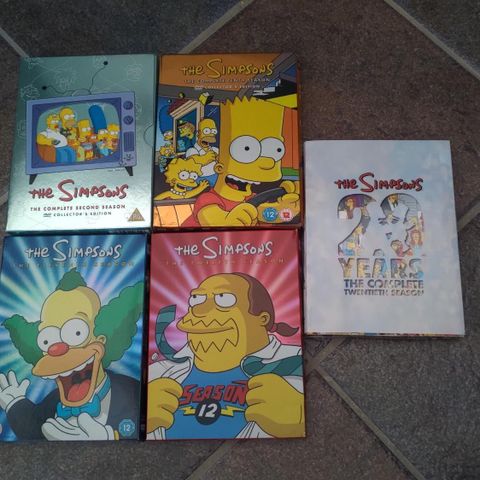 The Simpsons Collections 2, 10 og 11