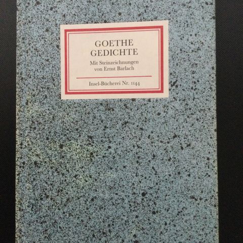 Goethe: Gedichte
