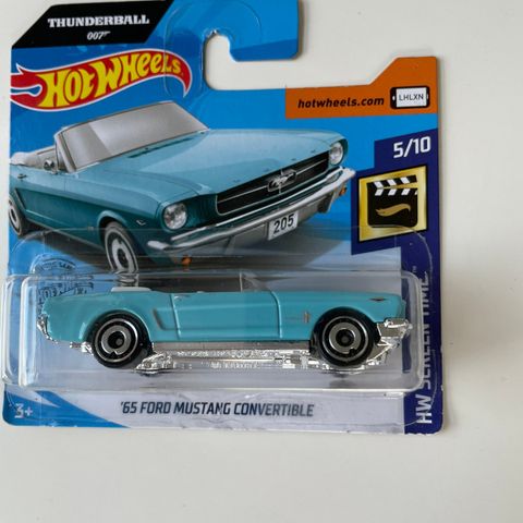 1965 Ford Mustang 007 Hot Wheels