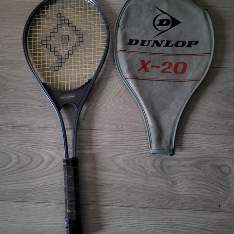 Vintage tennisracket Dunlop X-20