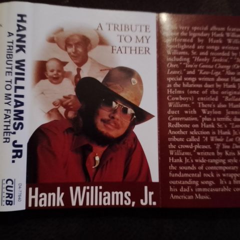 Hank Williams.jr.tribute to mye father.1993.