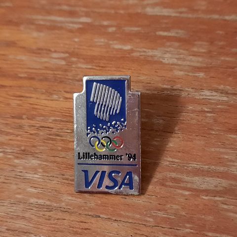 VISA Lillehammer OL 1994 pins