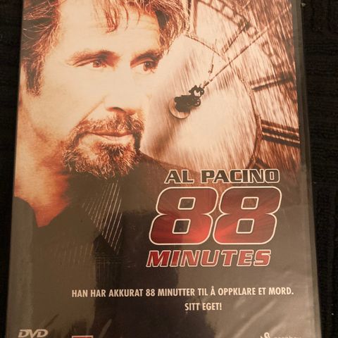 88 Minutes (DVD) Ny I Plast