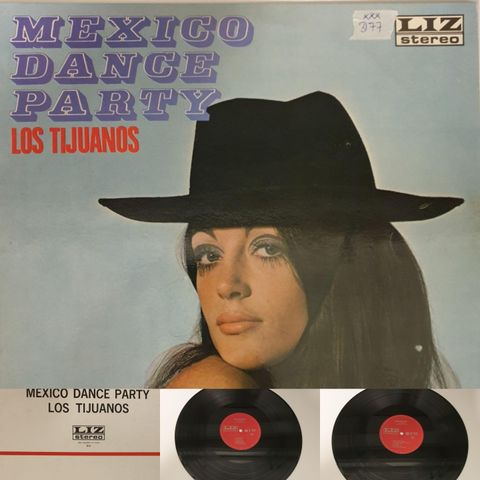 VINTAGE/RETRO LP-VINYL "MEXICO DANCE PARTY/LOS TIJUANOS "