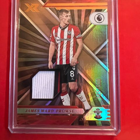 James Ward Prowse Match worn patch fotballkort 95/500