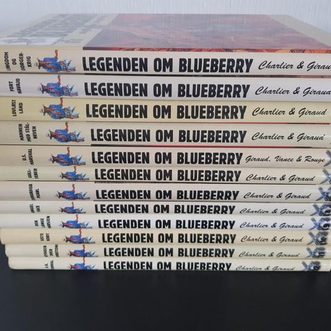 LEGENDEN OM BLUEBERRY 1-12