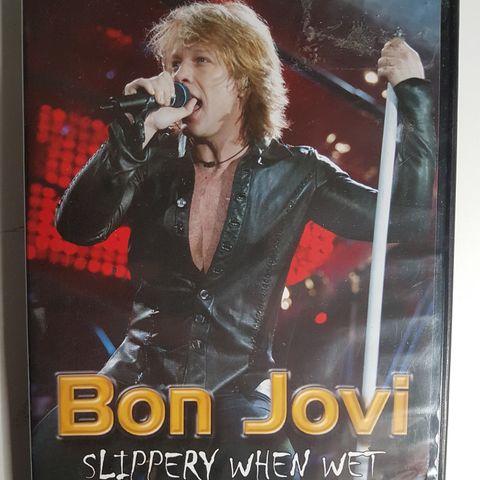 Bon Jovi - slippery when wet - dvd