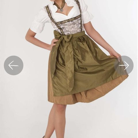 Oktoberfestkjole/ Dirndl leies ut stl ca 42/44