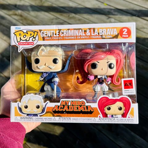 Funko Pop! Gentle Criminal & La Brava (2-pack) | My Hero Academia