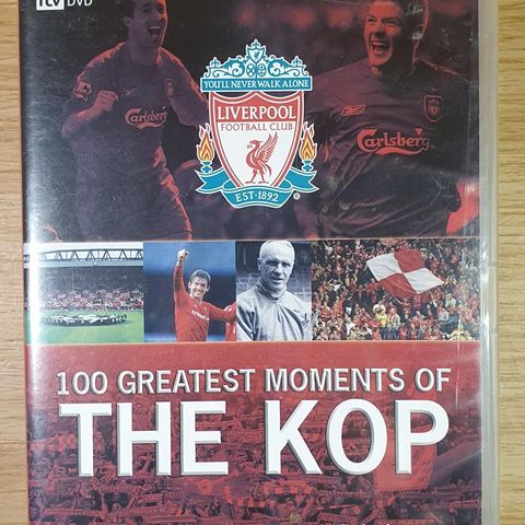 100 Greatest Moments Of The Kop (2006, Liverpool FC) DVD Video