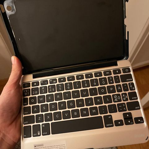 Zagg tastatur til iPad pro 9,7
