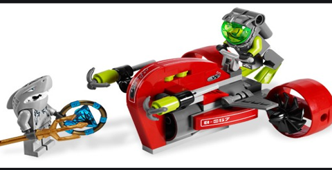 Lego Atlantis Wreck Rider sett# 8057