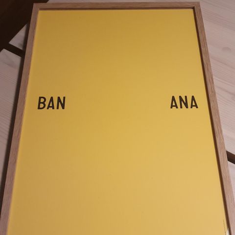 Ban ana poster