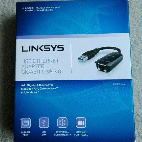 Linksys usb Ethernet adapter gigabit usb 3.0