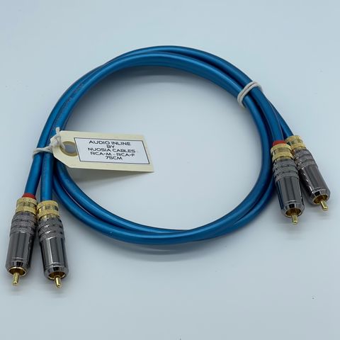 AUDIO INLINE by NUOSIA CABLES RCA-M / RCA-M 75cm