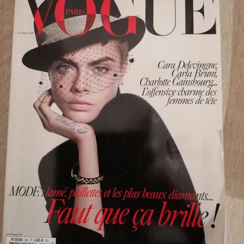Vogue Paris oktober 2017