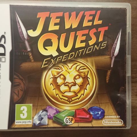Jewel quest expeditions - Nintendo DS - som nytt