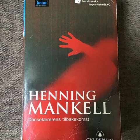 Pocketbok: Henning Mankell, Danselærerens tilbakekomst