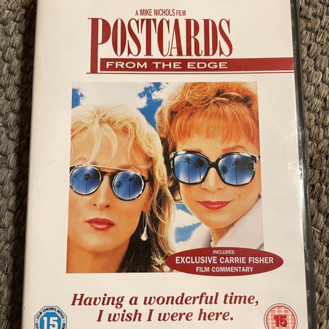 [DVD] Postcards from the Edge - 1990 (norsk tekst)