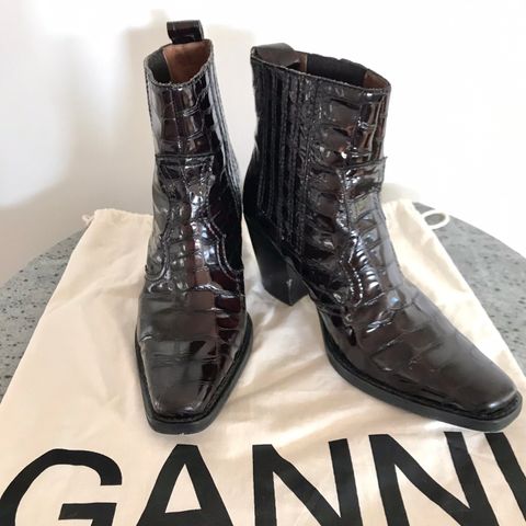 Ganni Western Boot str. 38