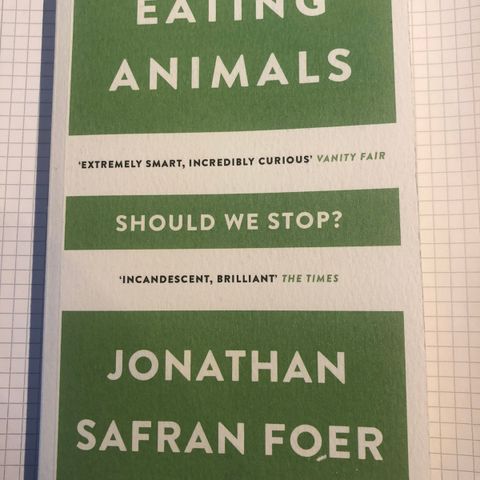 Eating animals. Should we stop?